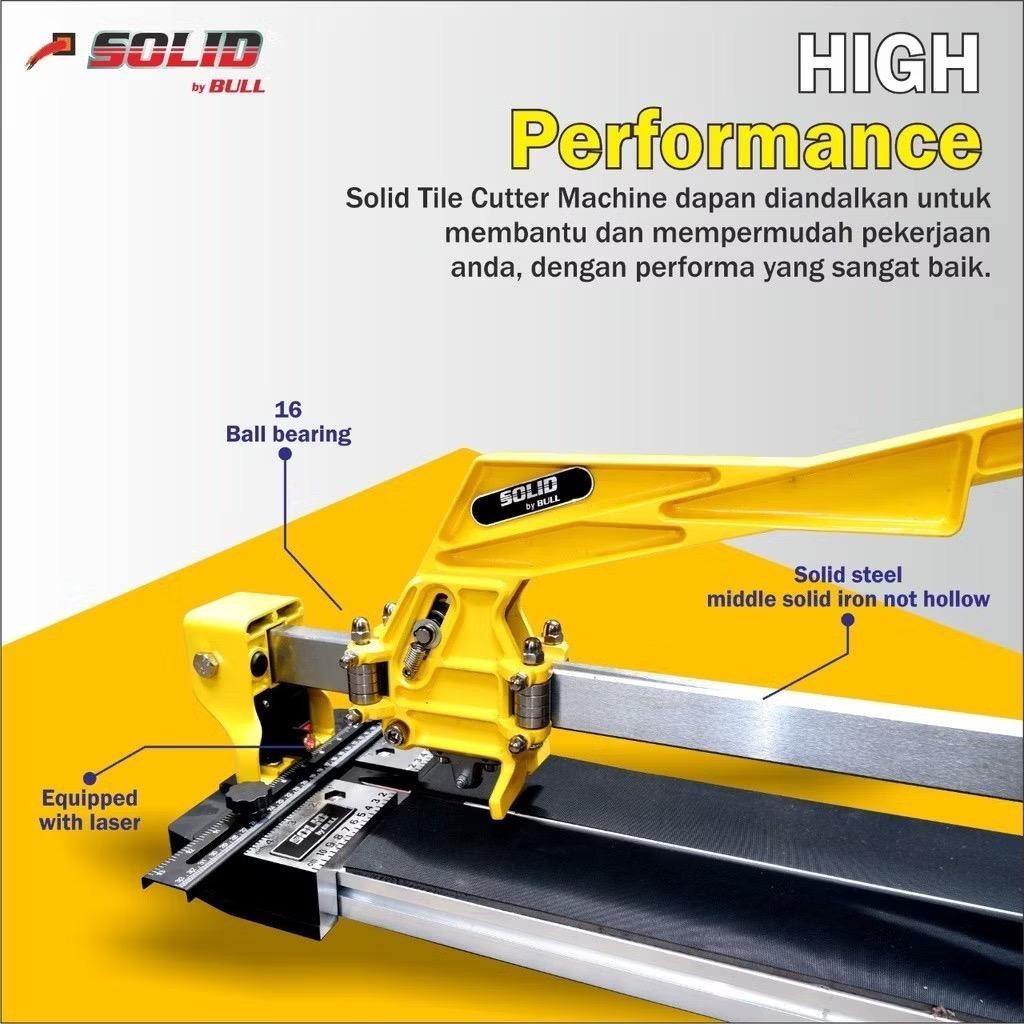 Meja Potong Keramik 80 cm Bull Solid/Manual tile Cutter/Alat potong keramik