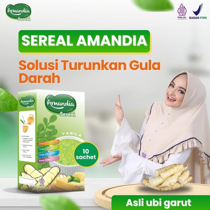 

Sereal Sehat Amandia Makanan Sehat Halal BPOM
