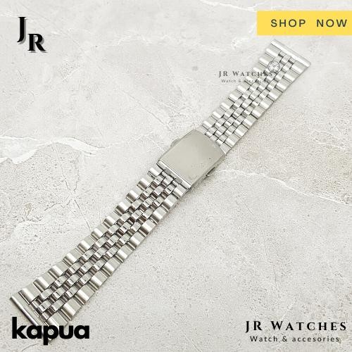 Jubilee Bracelet Tali Jam Rantai Strap KAPUA A55 A56 - 18mm, Straight(Lurus)