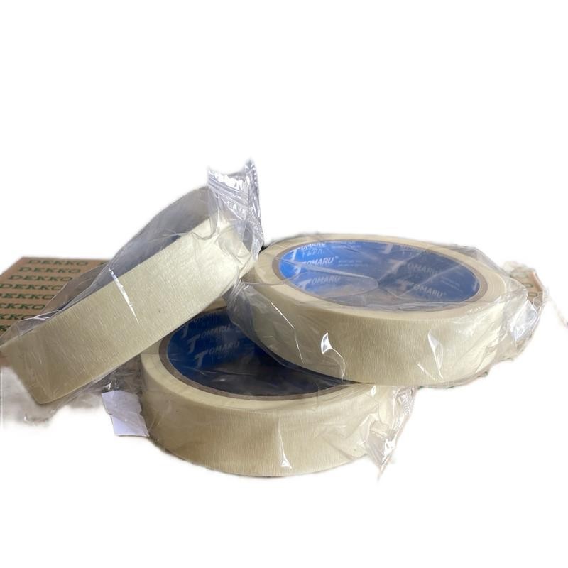 

Masking Tape Lakban Kertas 24mm x 20 Yard – Perekat Sementara Serbaguna Merk Nachi / Random