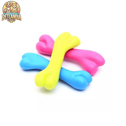 MAINAN TULANG ANJING KARET - MAINAN GIGIT ANJING BENTUK TULANG - DOG BONE TOY