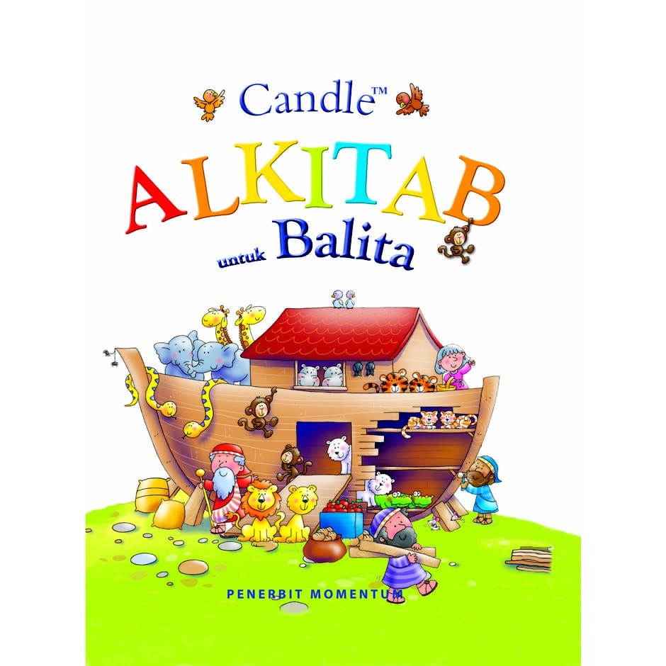 Candle Alkitab Balita Anak Bilingual Indonesia Inggris Alkitab Buku cerita Anak kado ultah ulang tah