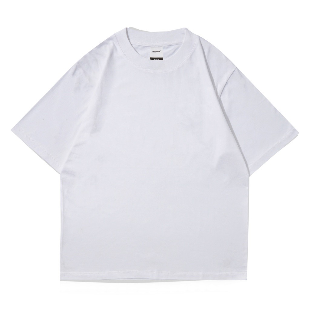 (COD) Heyfreak T-shirt Oversize Putih Polos 20S