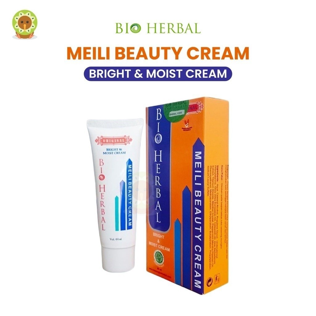 Bio Herbal Meili Beauty Cream Meilibahenling Penghilang Bekas Luka Keloid Jerawat Bopeng Ampuh BPOM