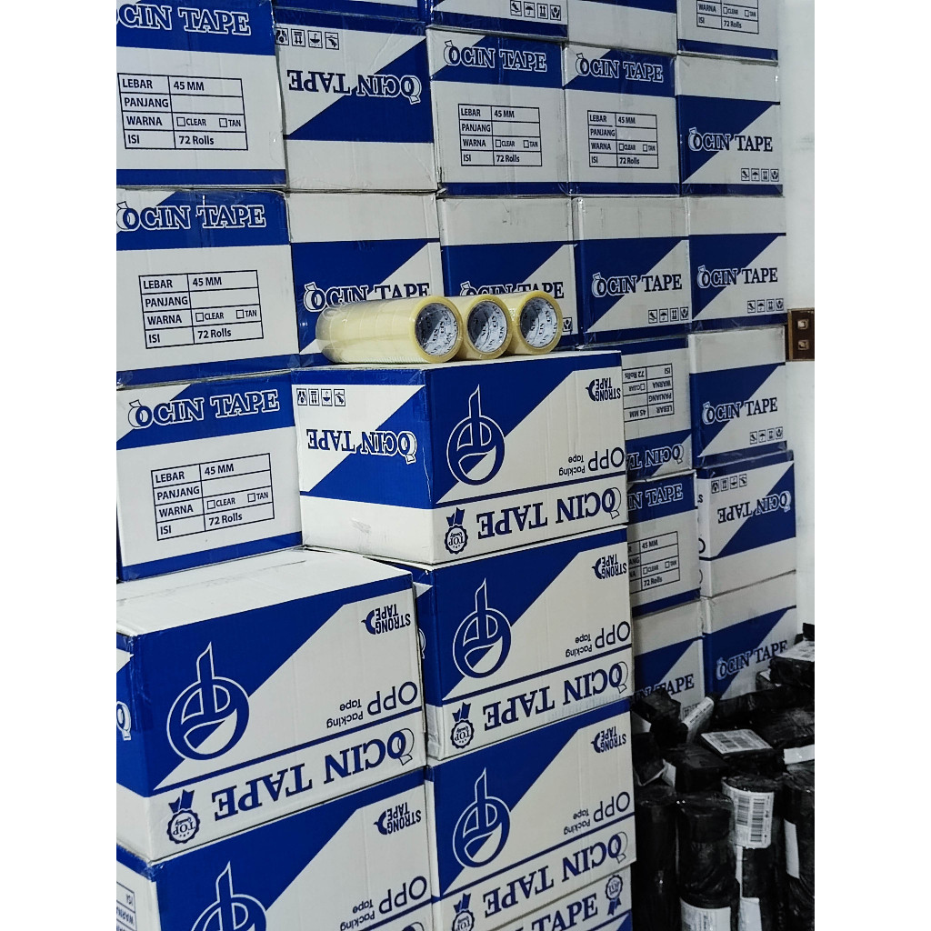 

Lakban 45 MM X 90 YARD HARGA 1 DUS (72 PCS ) NAWA/OCIN