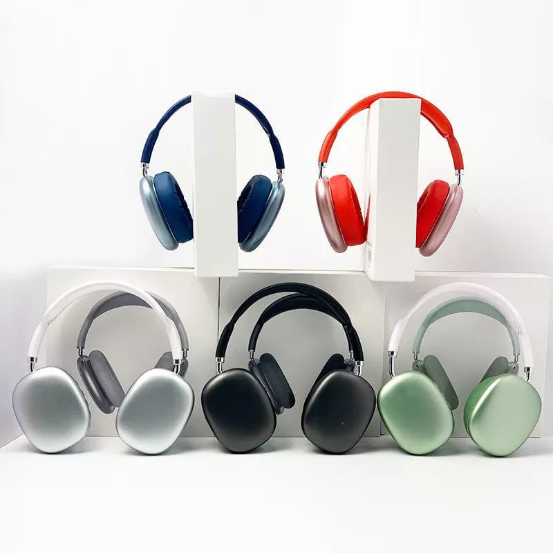 Headphone Bluetooth Bando High Quality P9 Macaron Wireless 5.1 Headphone Noise Cancelling