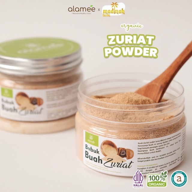 

ALAMEE Serbuk Zuriat Murni Powder Bubuk Zuriyat 125 gram Madinah Farm madinah