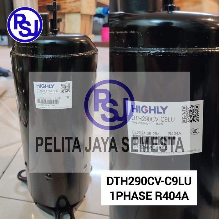 Kompresor Highly DTH290CV-C9LU / Compresor Highly DTH290CV-C9LU / DTH290 HIGHLY / R404A / DTH290