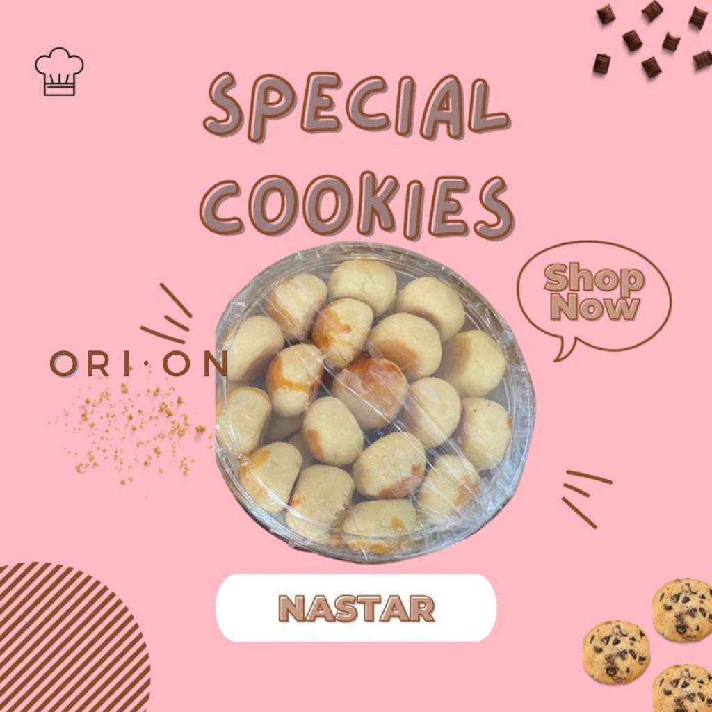 

ORION Nastar Renyah lumer Homemade spesial lembut kue kering premium camilan natal lebaran imlek tahun baru
