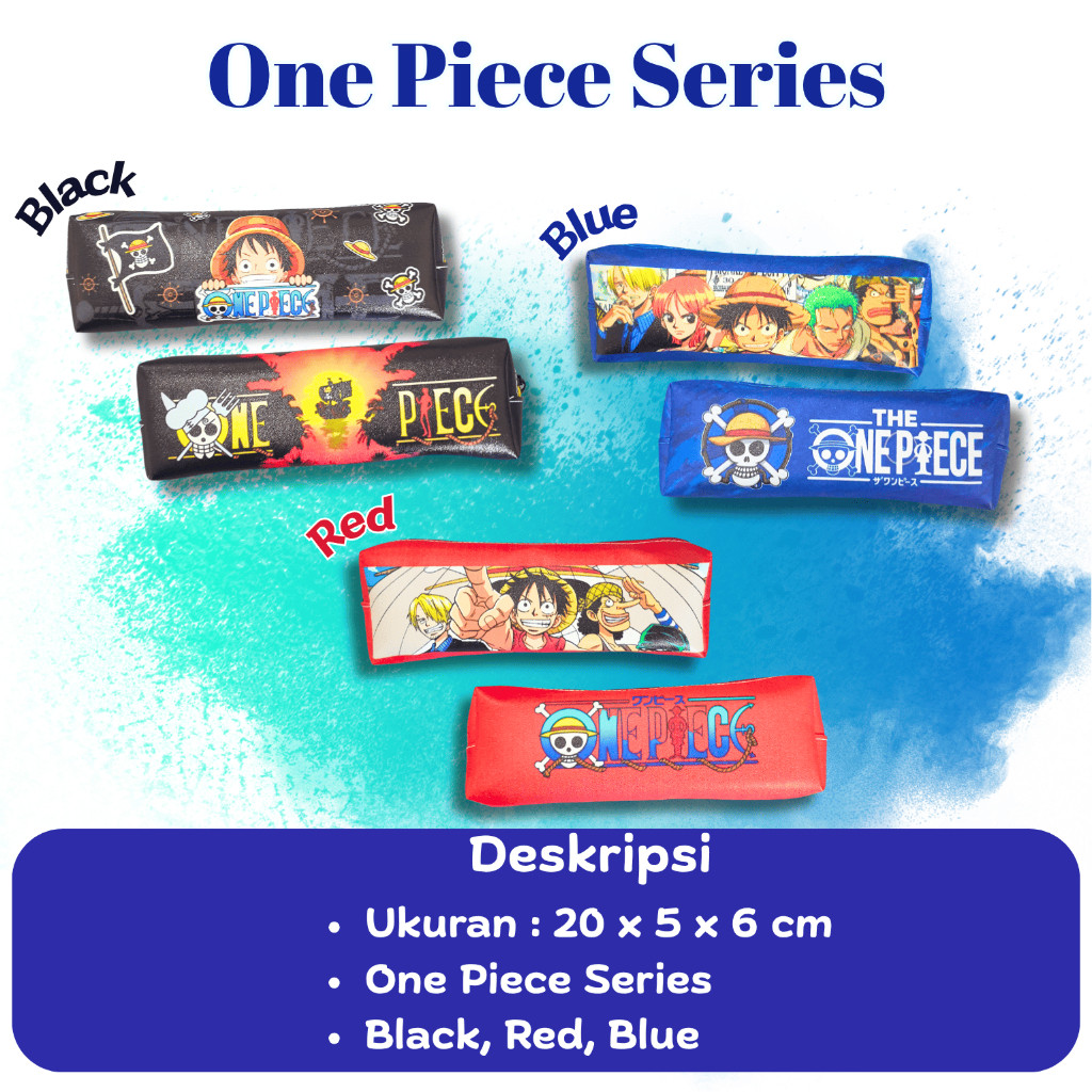 

TCW Tempat pensil tepak boy case One Piece Series Pencil Case
