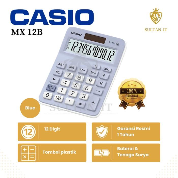 

Promo Kalkulator Casio MX-12B Original - Hitam Terlaris