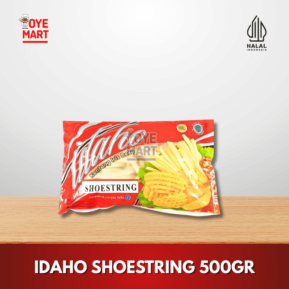 

IDAHO SHOESTRING 500GR KENTANG GORENG BEKU FRENCH FRIES