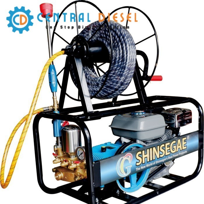 Alat doorsmeer/ Mesin steam jet pencuci mobil Shinsegae GX200 + Sprayer Shinsegae 30 (komplit selang