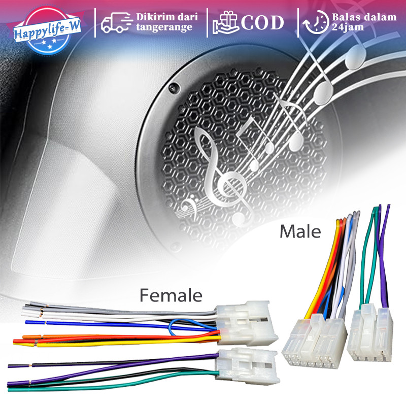 Socket Audio Socket Head Unit Toyota Soket Audio Mobil Untuk Toyota Avanza Innova Yaris Calya Daihat