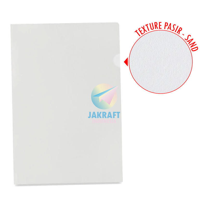

(1 Pcs) Map L Pasir A4 / F4 Folio MY FOLDER Clear Sleeve Folio Putih Bening Clear File Folder Plastik Transparan Tebal 0.10 mm