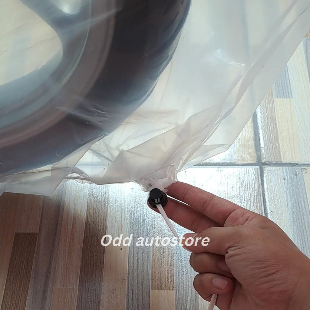 [PREMIUM ORIGINAL] Sarung motor transparan / cover motor transparan waterproof