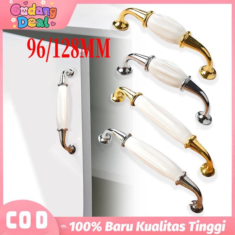 Ceramic Handle Tarikan Lemari Minimalis Gagang Lemari Laci Keramik Pegangan Pintu Lemari Desain Nord