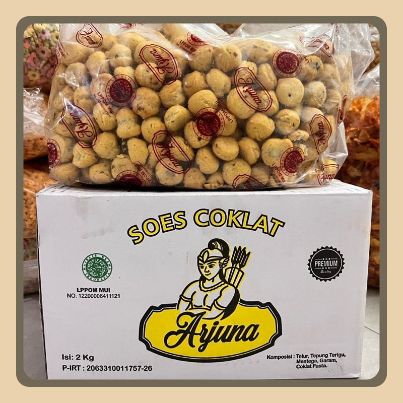 

Kue Kering Soes Coklat Lumer 1 Ball 2kg