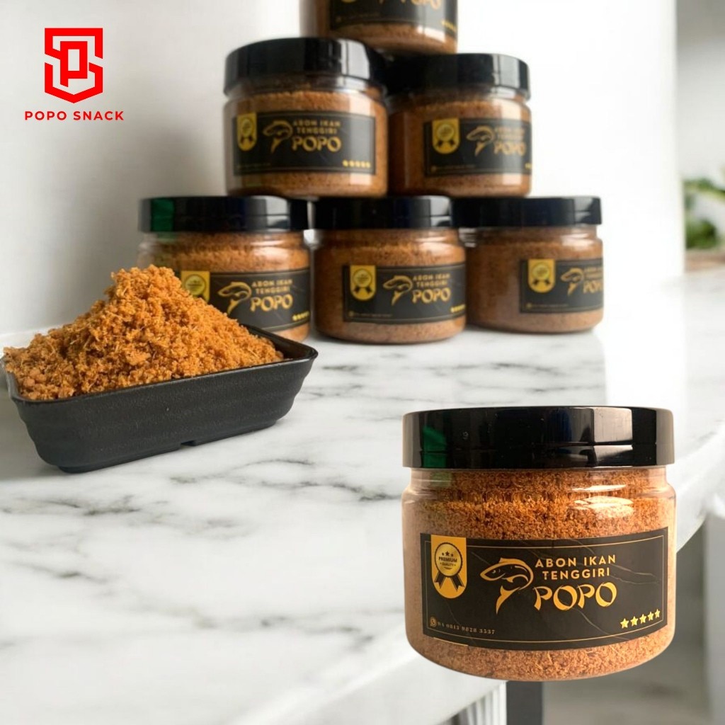 

POPO - [PREMIUM] Abon Ikan Tenggiri Khas Bangka | Sambelingkung Bangka Super | Snack Makanan khas Bangka