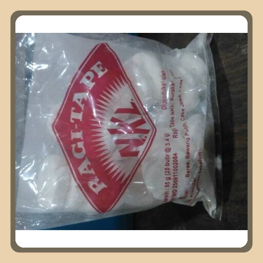 

ragi tape cap NKL / ragi tape untuk pakan semut jepang