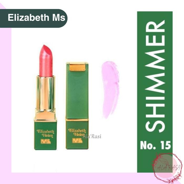Lipstik Ms Elizabeth Helen Arab BPOM Tanpa Box Lipstick Kosmetik Bibir Lipmatte - No 15