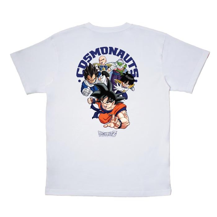 Cosmonauts Dragon Ball Z Part II - Group Saiyan White Tee