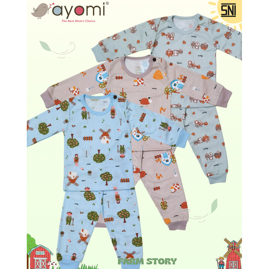 AYOMI SETELAN OBLONG PANJANG