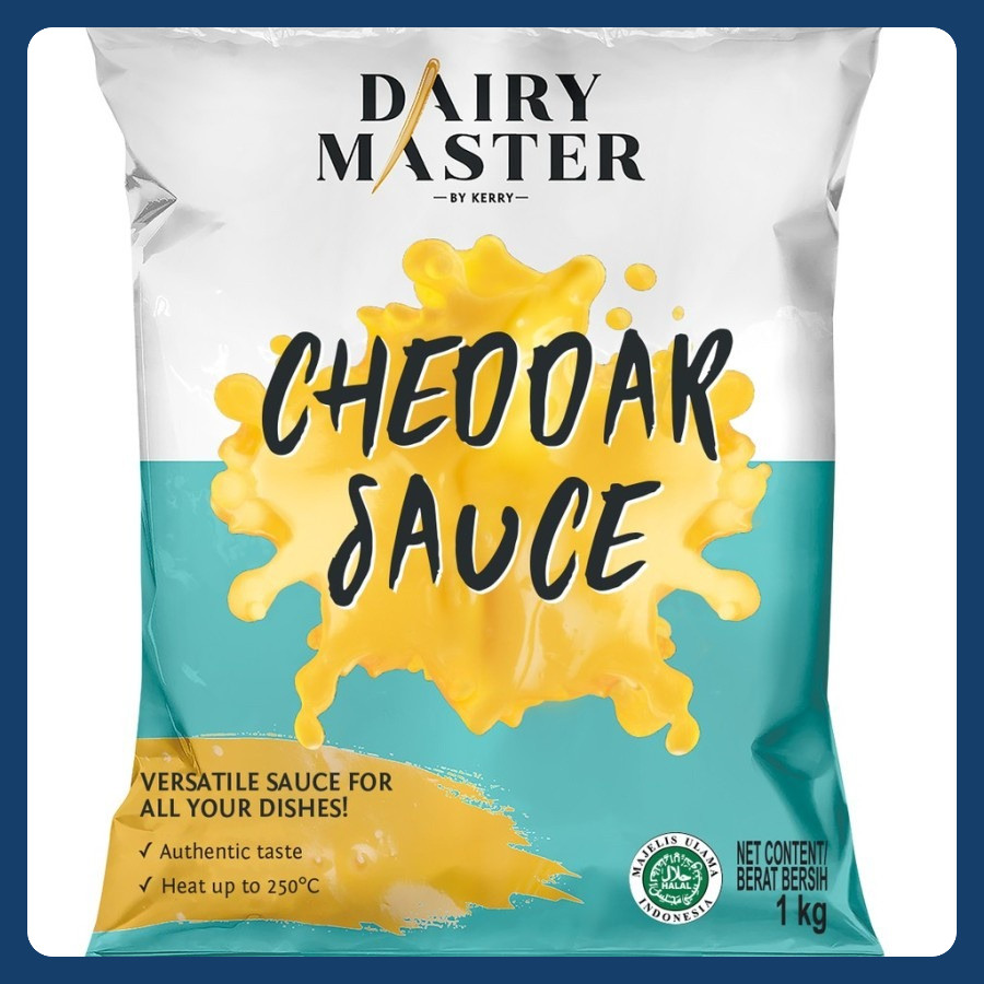 

Dairy Master Saus Keju Cheddar Cheese Sauce / Creamy Cheese Sauce / Nacho Cheese Sauce 1Kg