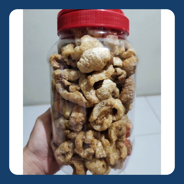 

cu jiu ca berlemak spesial/kerupuk kulit babi