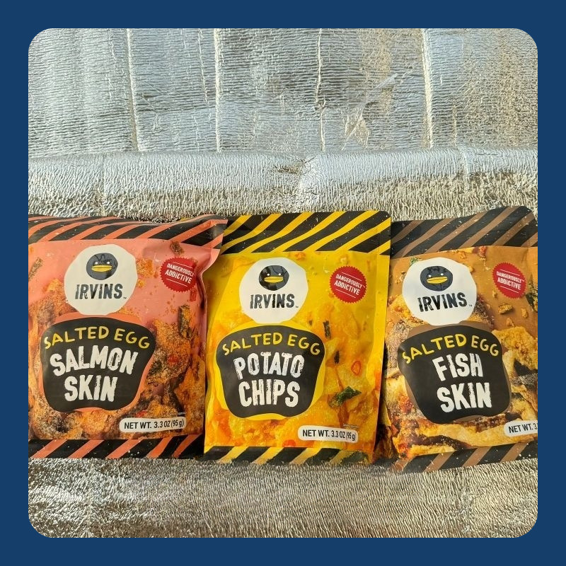 

IRVINS SALTED EGG 95GRAM FISH SKIN SALMON SKIN POTATO CHIPS KERIPIK KERUPUK VIRAL