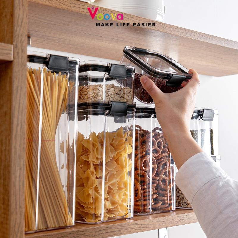 

[COD] Fullset Toples Akrilik/ Toples Akrilik Serbaguna/ Toples Snack/ Toples Bahan Makanan/ Best Seller/ BPA Free/ Food Grade