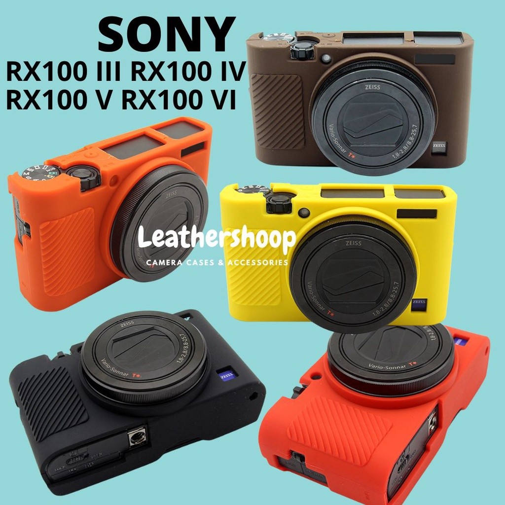 Cover Sony RX100III RX100IV RX100V RX100VI Case Rubber Cover