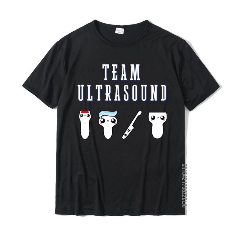 Kaus Ultrasound Tech Sonograph Tim Radiologi Lucu Kaus Hip Hop Katun Atasan & Kaus Keluaran Baru Pri