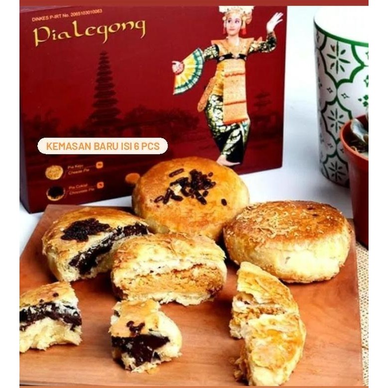 

Pia Legong Khas Bali Rasa Mix (Keju & Coklat) - keju [terlaris]