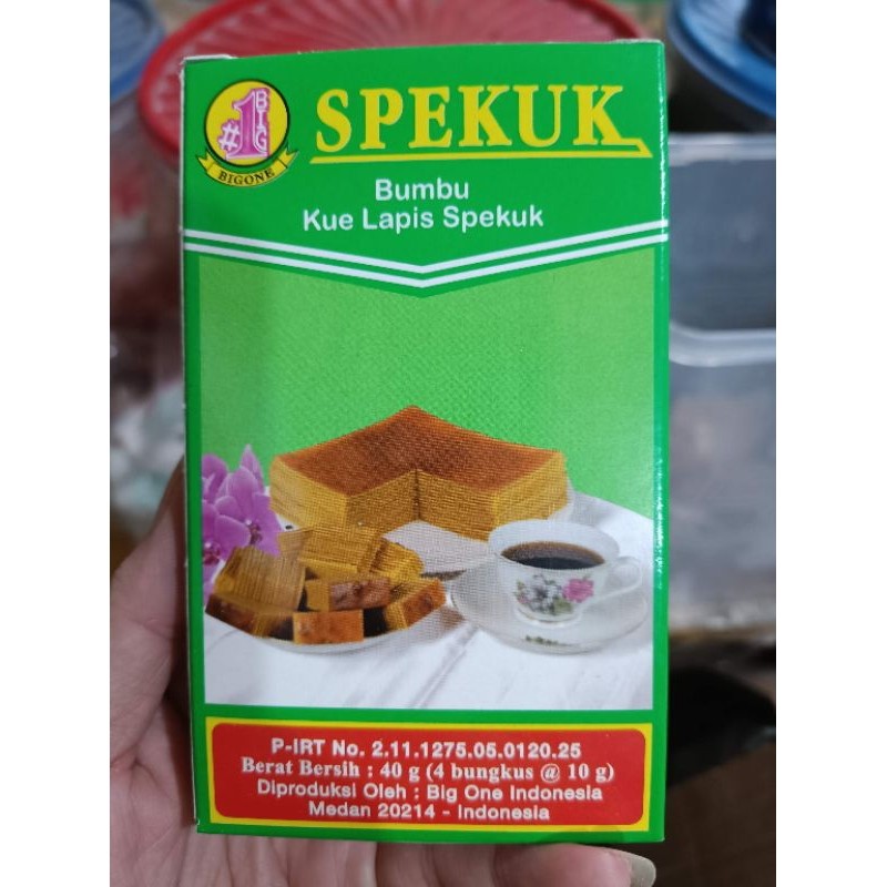 

[oddsolshop] pekanbaru/Big One Spekuk Bumbu Kue Lapis ISI 4 PCS (40GR) Bahan Kue Baking Mix Cake