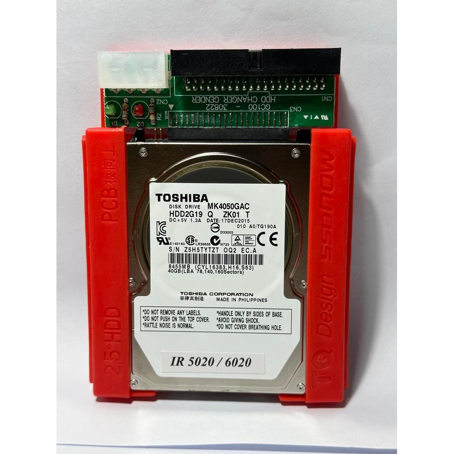 

HARDISK MESIN FOTOCOPY IR 5020/6020 COVER MERAH