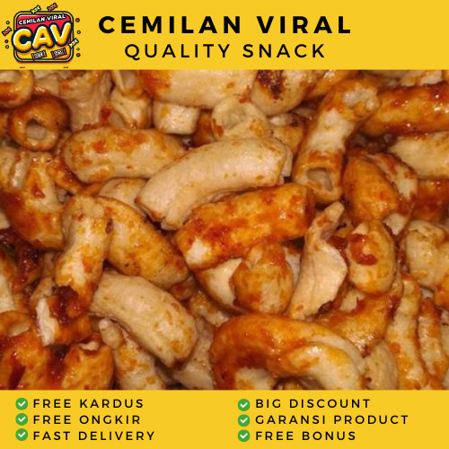 

CAV MAKARONI PEDAS MANIS 100gr Makaroni Pedas Manis Gurih Makaroni Mekar Pedas Manis Camilan Snack