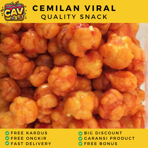 

CAV PILUS PEDAS 500gr Pilus Pedas Manis Balado Pilus Pedas Gurih Pilus Pedas Garing Snack Pilus Pedas