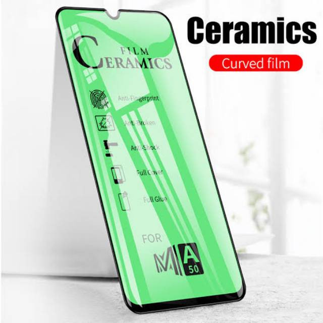 TG Ceramic Clear Bening Realme 5, Realme 5i, Realme 5s, Realme 5 Pro Tempered Glass Keramik Matte Fi