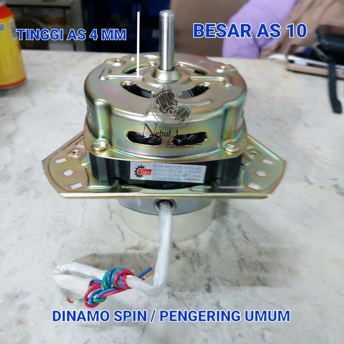 DINAMO PENGERING MESIN CUCI 2 TABUNG POLYTRON, SANYO ORI TEMBAGA tool