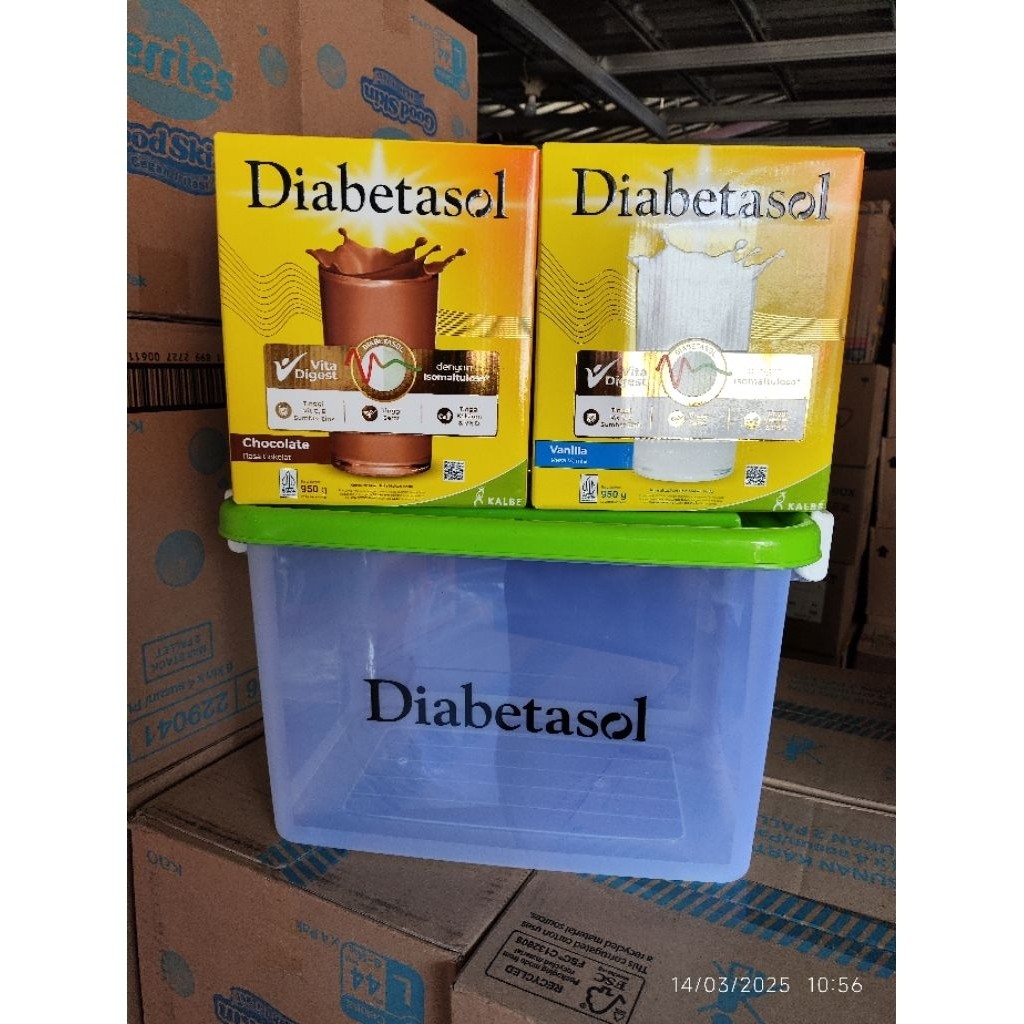 

DIABETASOL COKLAT VANILA 950 GR BELI 2 FREE CONTAINER (khusus INSTAN)