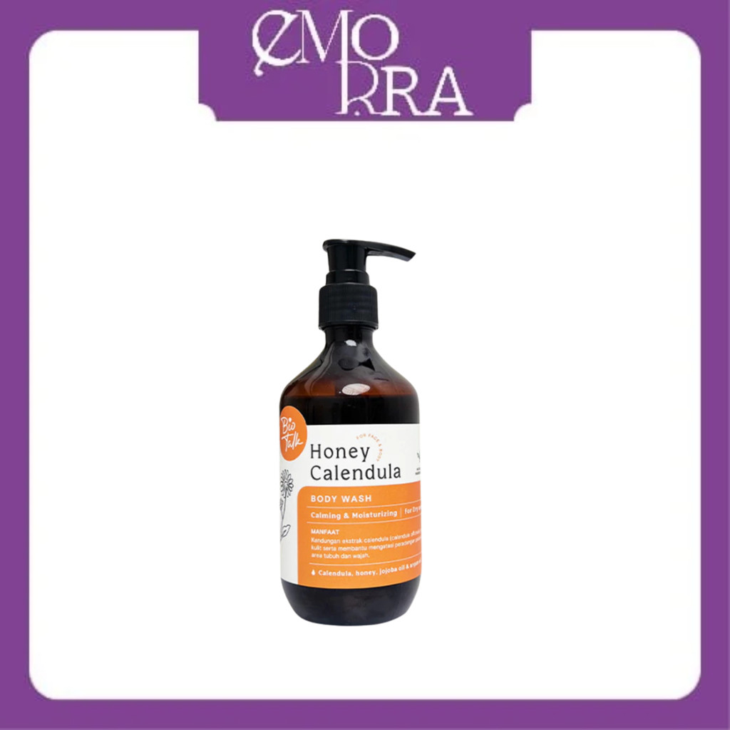 Biotalk Honey Calendula Eczema Treatment Body Wash 100ml