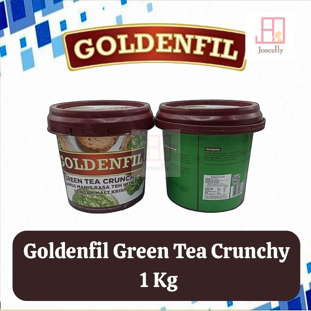 

JOSCELLY.ID GOLDENFIL Green Tea Crunchy 1kg / 1 kilogram