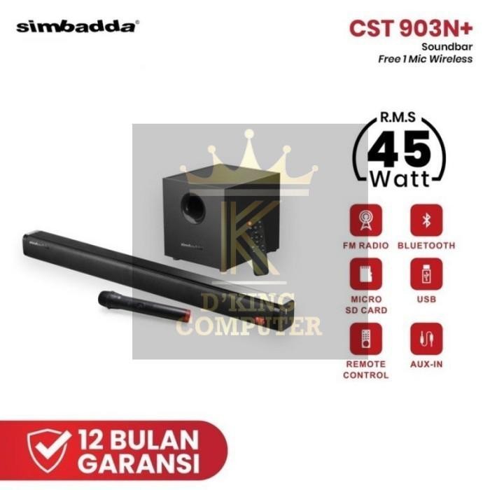 CST 903N+ Speaker Soundbar Simbadda CST903N+