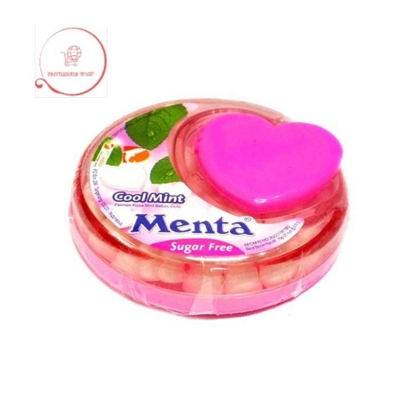 

menta cool mint can permen menta sugar free 15 gram - ARM