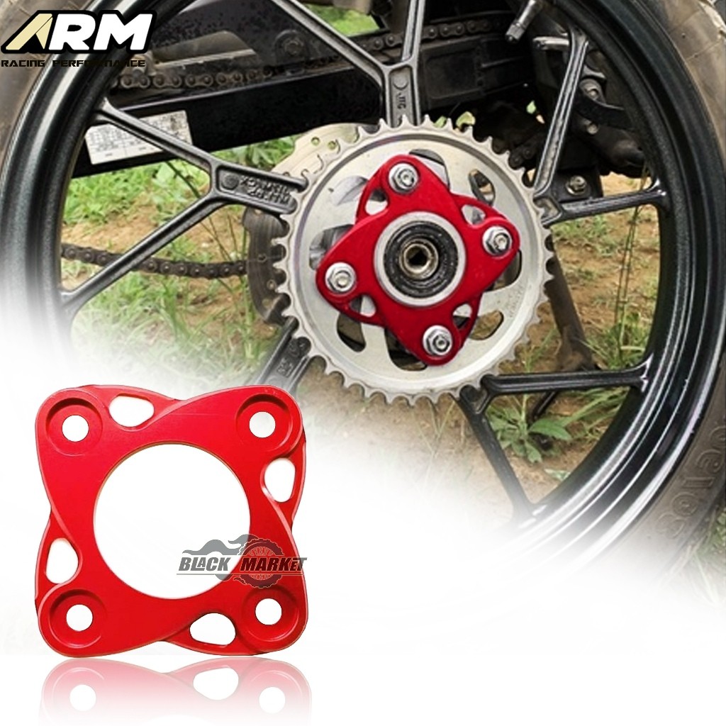 Black Ways BMA Pemanis Manisan Gear Motor FU NEW SUPRA ASLI FULL CNC