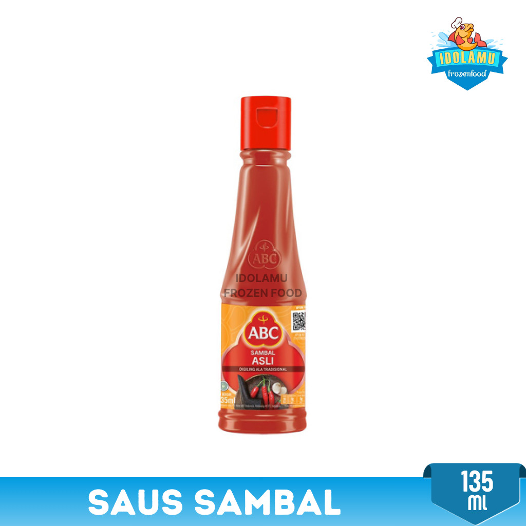 

saus abc saus sambal asli kemasan botol 135 ml