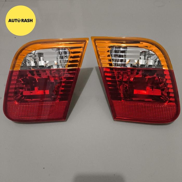 BMW E46 lampu belakang stoplamp  bagasi - Merah kuning