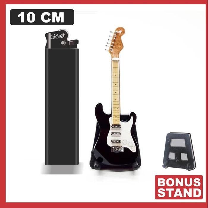 miniatur gitar fender miniatur gitar miniatur gitar fender hitam - fender hitam