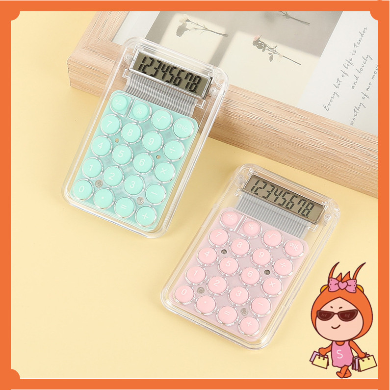 

Reseller Welcome - 6626 Kalkulator 3D Mini / Calculator Pocket Warna-Warni / Portabel dan Lucu